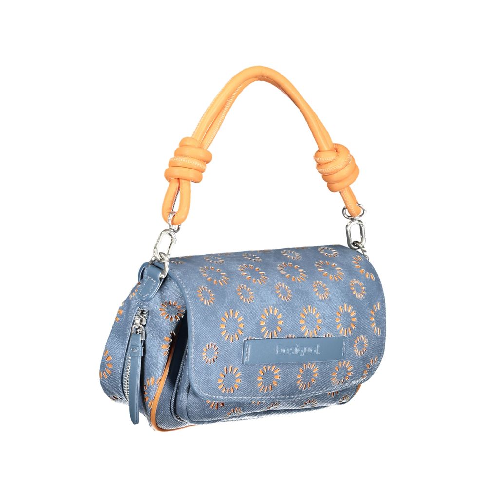 Desigual Light Blue Polyethylene Handbag