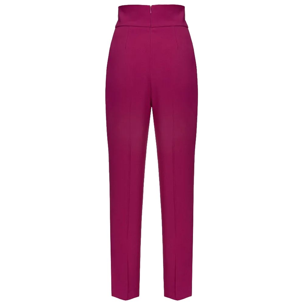 PINKO Purple Polyester Jeans & Pant