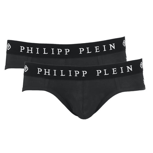 Philipp Plein Sous-vêtements en coton noir