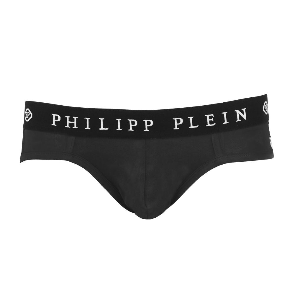 Philipp Plein Sous-vêtements en coton noir