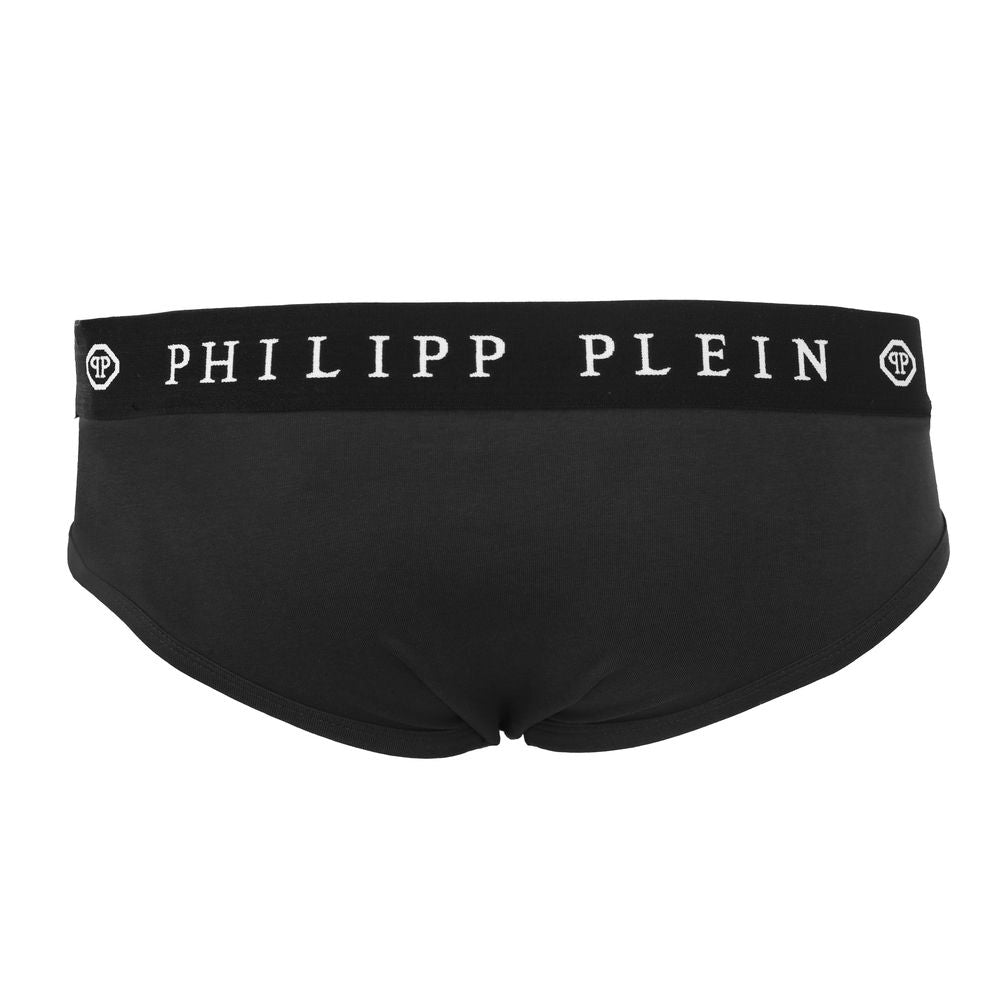 Philipp Plein Sous-vêtements en coton noir