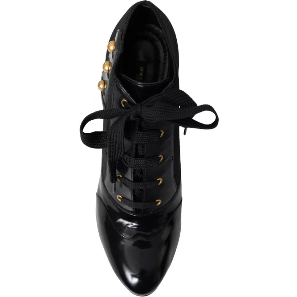 Dolce & Gabbana Black Jersey Stretch Ankle Boots Shoes