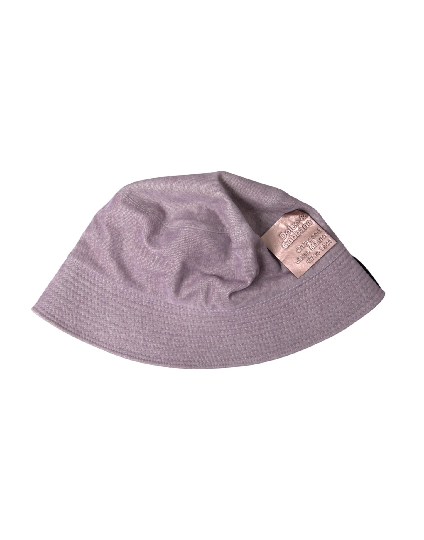 Dolce & Gabbana Light Brown Nylon Canvas Bucket Hat Men