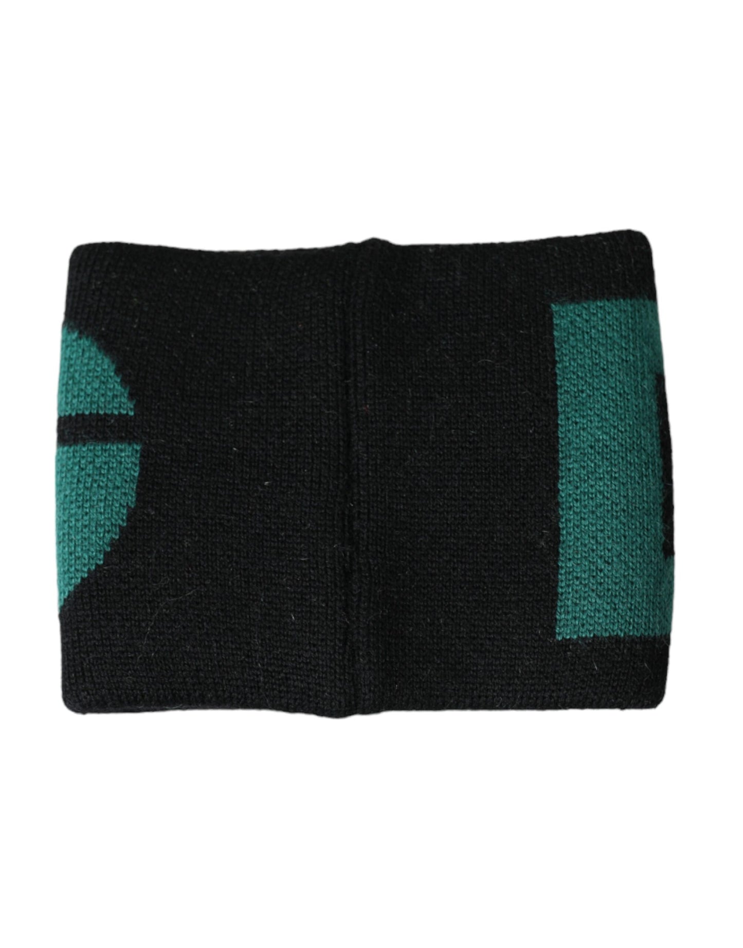 Dolce & Gabbana Black Green Wool Logo #DGMILLENNIALS Wristband