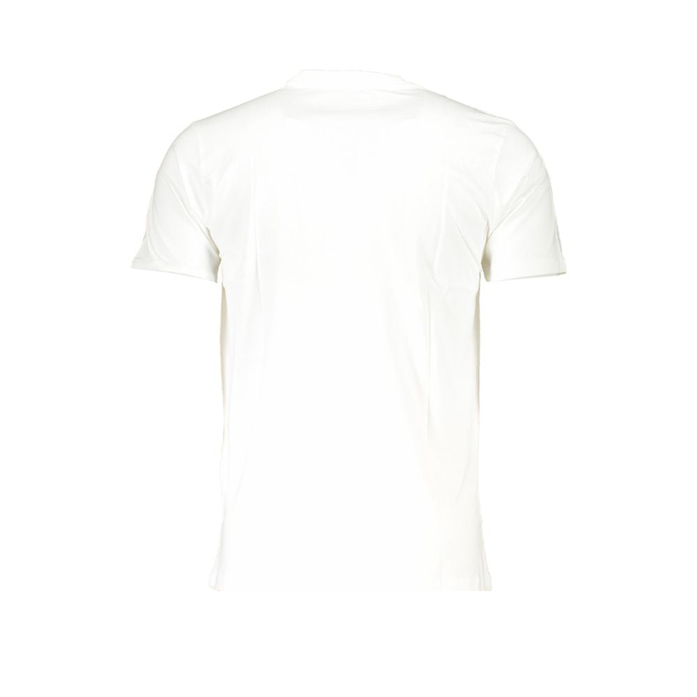 Cavalli Class White Cotton T-Shirt