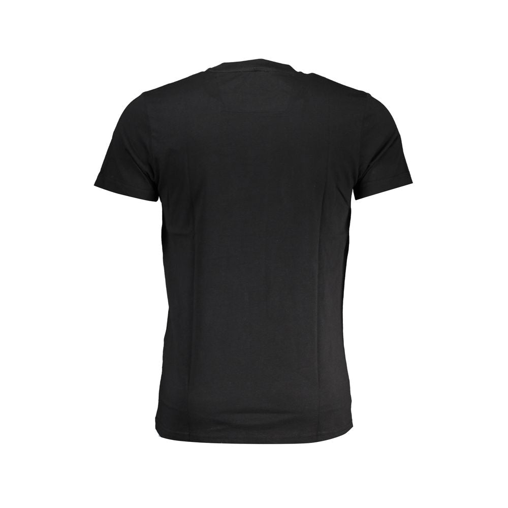 Cavalli Class Black Cotton T-Shirt