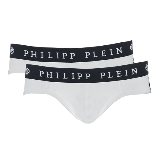 Philipp Plein Sous-vêtements en coton blanc