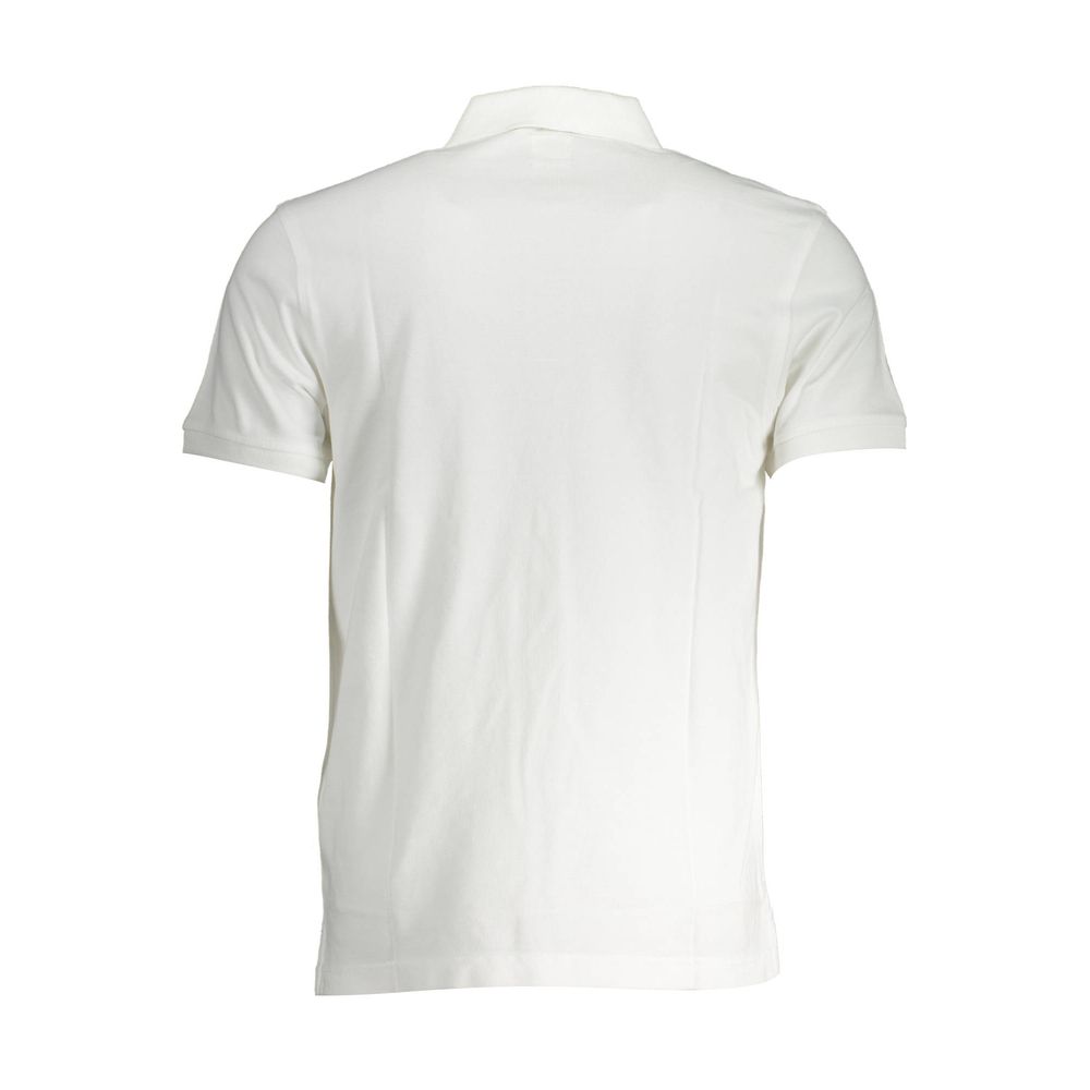 Levi's Classic White Cotton Polo Shirt