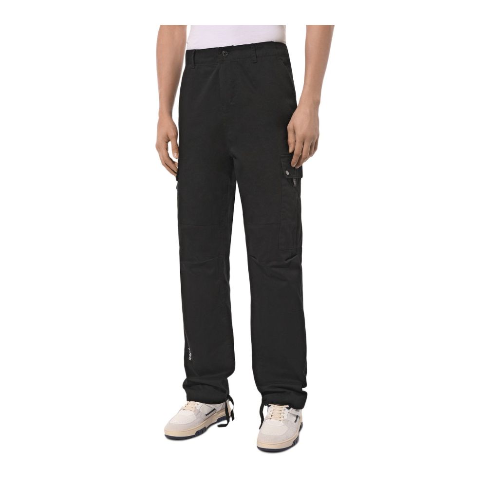 Comme Des Fuckdown Black Cotton Jeans & Pant