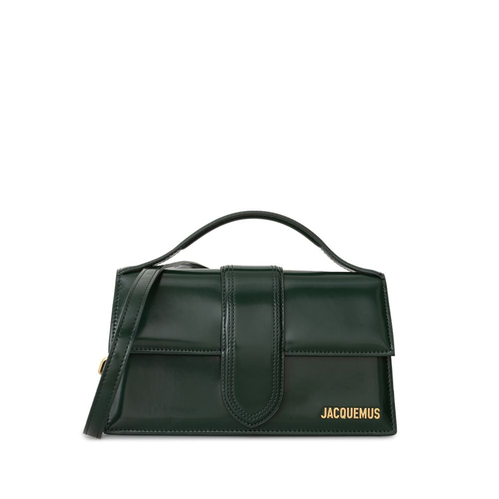 Jacquemus Green Leather Shoulder Bag