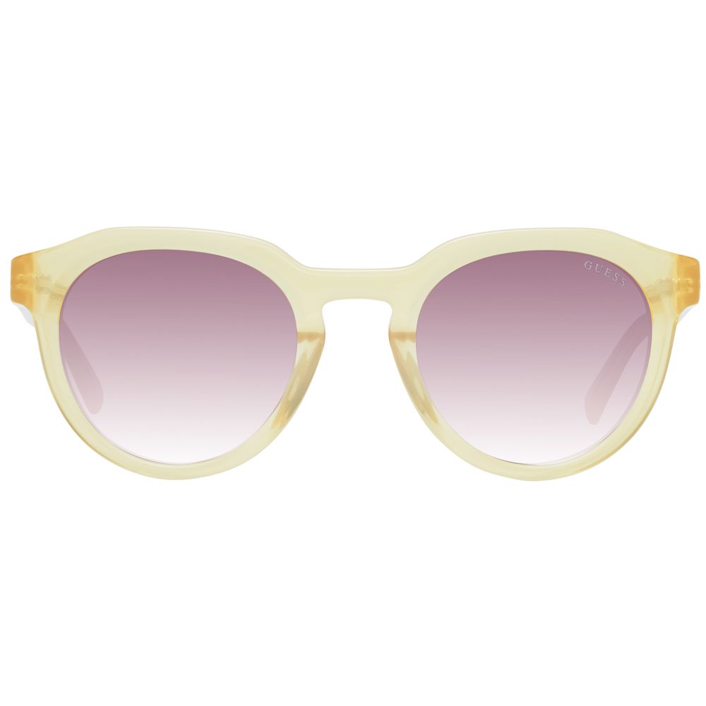 Guess Yellow Men Sunglasses