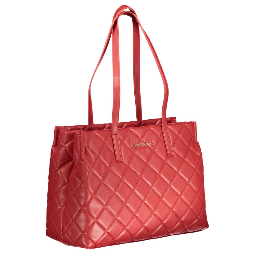 Valentino Bags Red Polyethylene Handbag