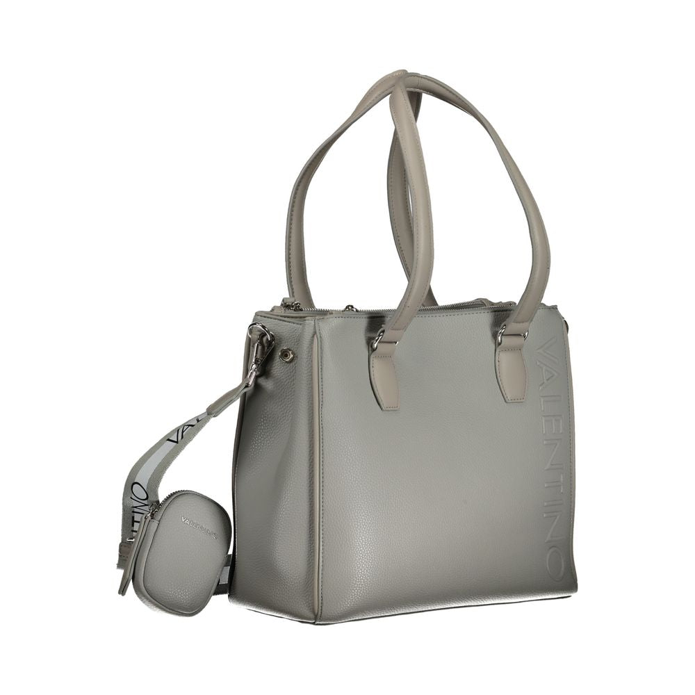 Valentino Bags Gray Polyethylene Handbag