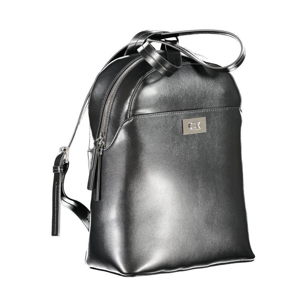 Calvin Klein Black Polyester Backpack