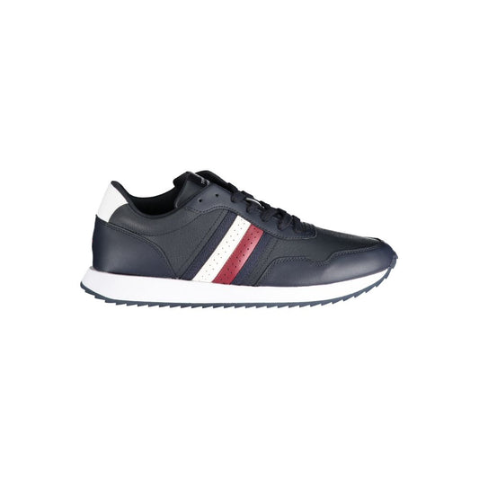 Tommy Hilfiger Blue Polyester Sneaker