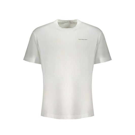 Calvin Klein White Cotton T-Shirt