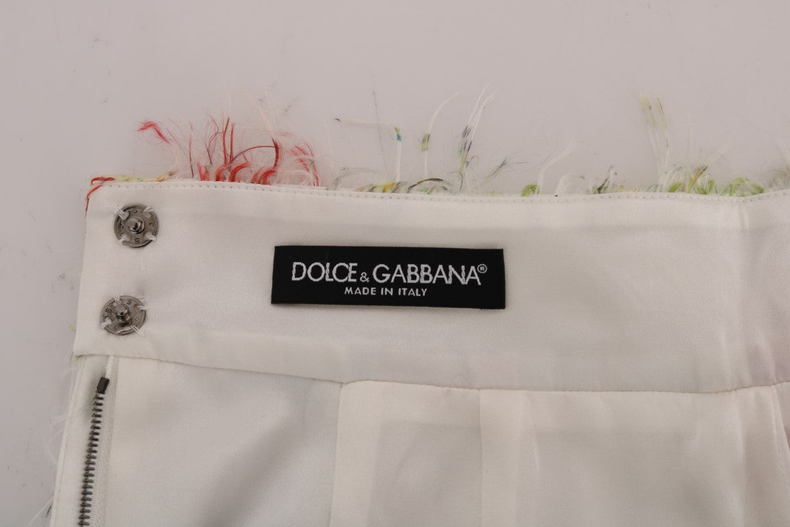 Dolce &amp; Gabbana Jupe droite crayon à motifs floraux