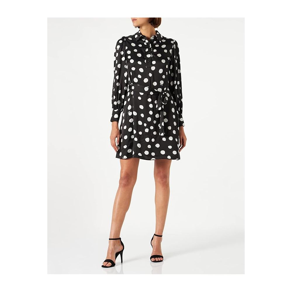 PINKO Black Viscose Women Dress