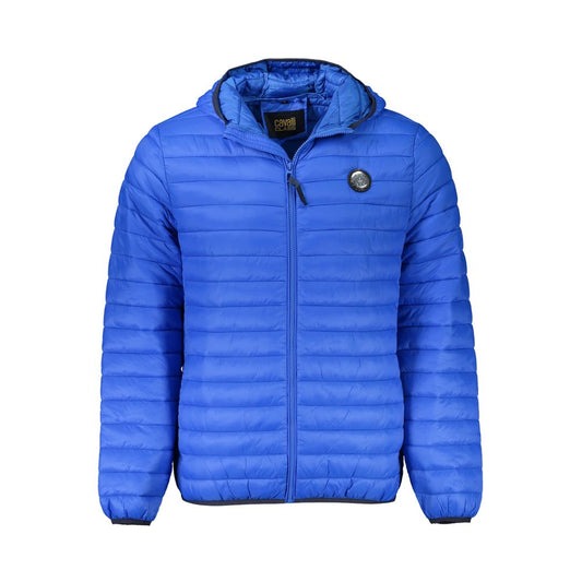 Cavalli Class Blue Polyamide Men Jacket