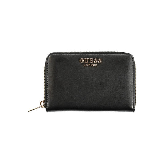 Guess Jeans Black Polyethylene Wallet