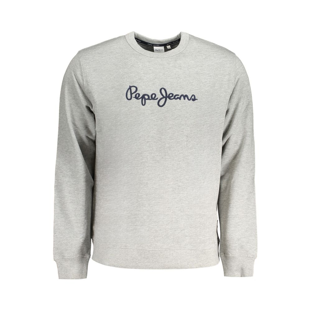 Pepe Jeans Gray Cotton Sweater