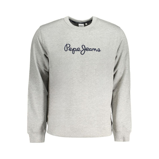 Pepe Jeans Gray Cotton Sweater