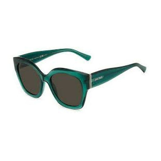 Jimmy Choo Green Resin Sunglasses