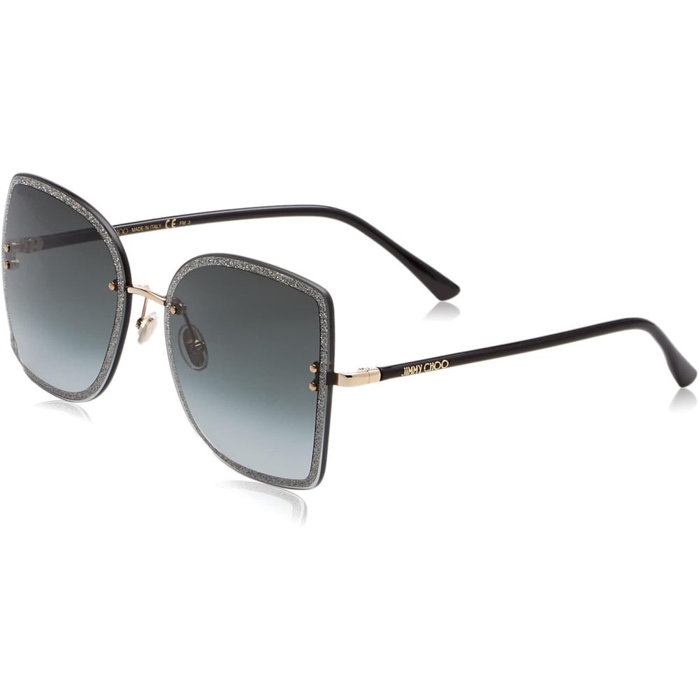 Jimmy Choo Black Resin Sunglasses