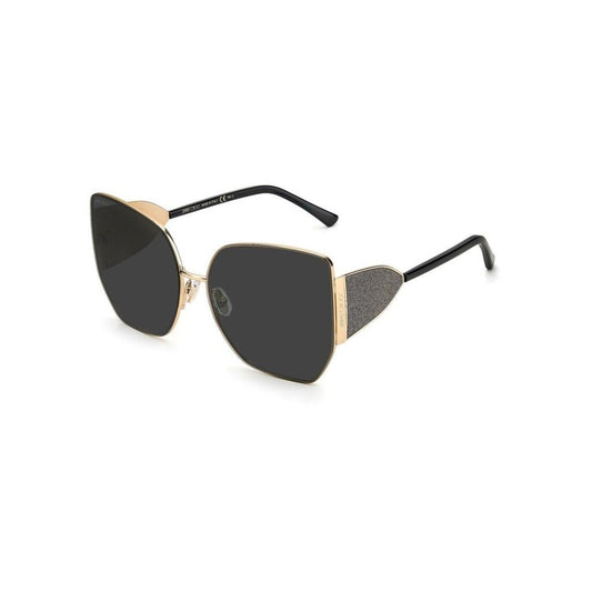 Jimmy Choo Gold Metal Sunglasses