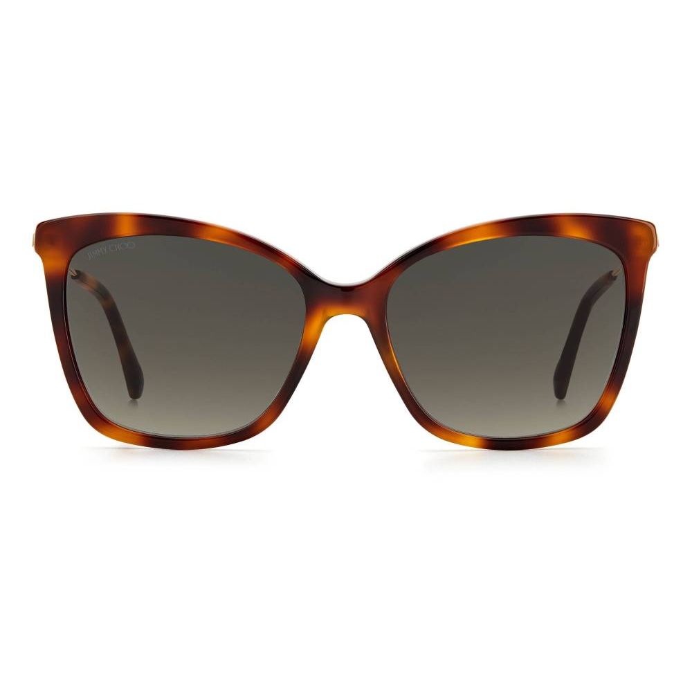 Jimmy Choo Brown Metal Sunglasses