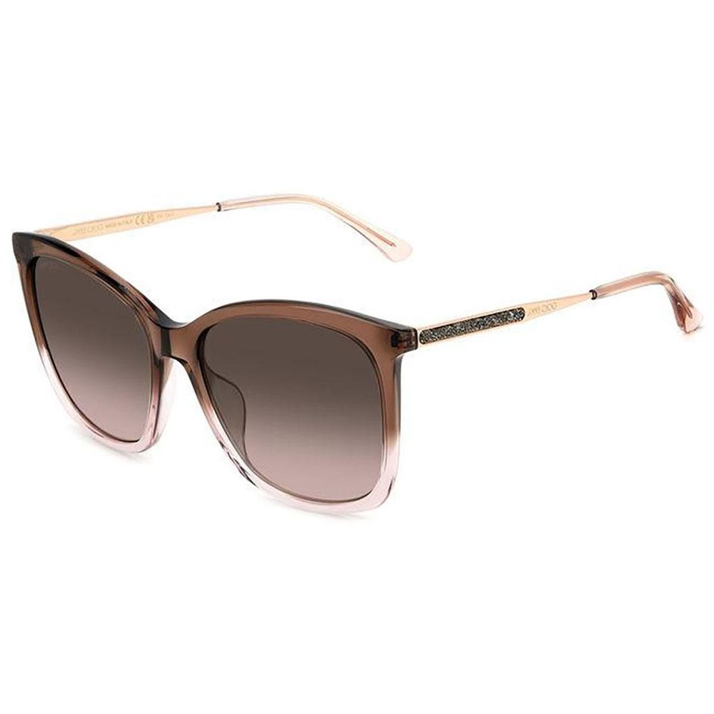 Jimmy Choo Brown Acetate Sunglasses