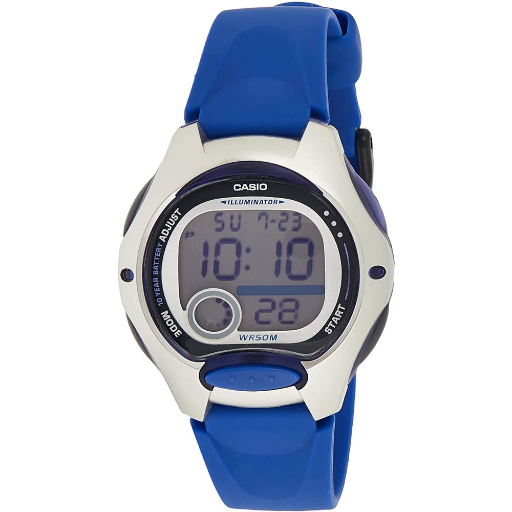 Casio Blue Resin Watch