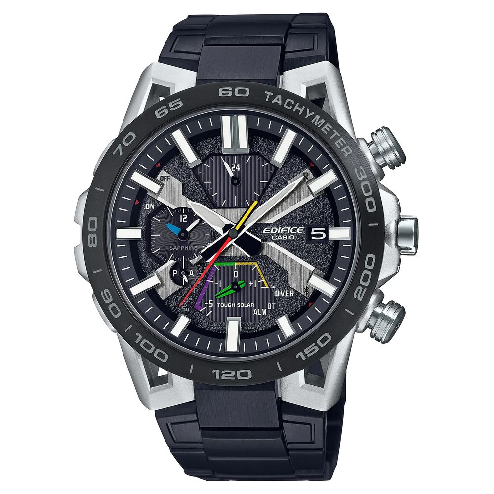 Casio Black Stainless Steel Watch