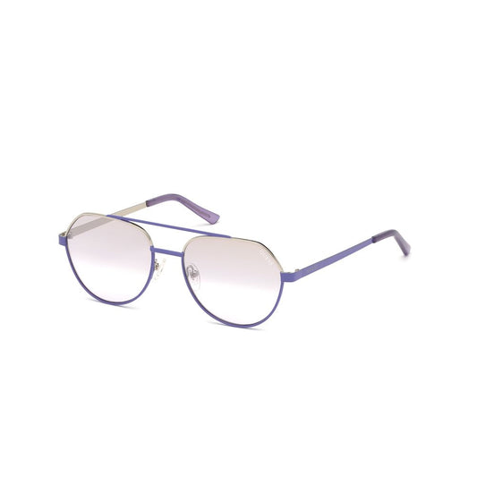 Guess Purple Metal Sunglasses