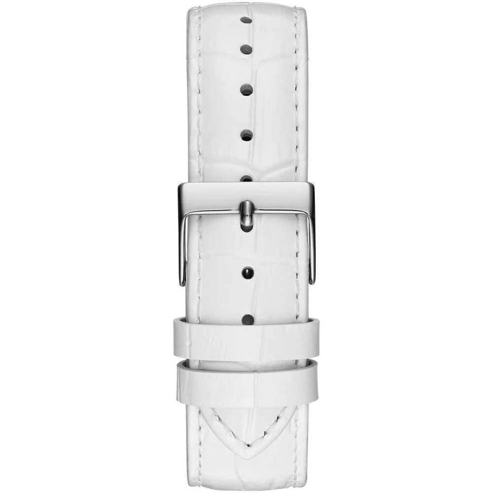 Guess White Leather Watch