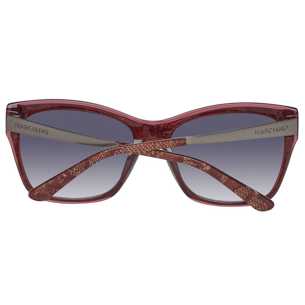 Marciano by Guess Brown Metal And Acetate Sunglasses