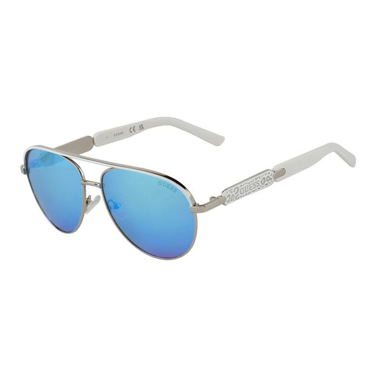 Guess Gray Metal Sunglasses