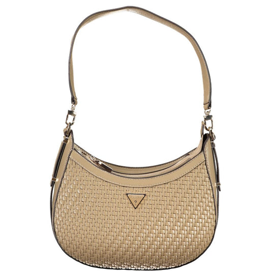 Guess Jeans Beige Polyethylene Handbag