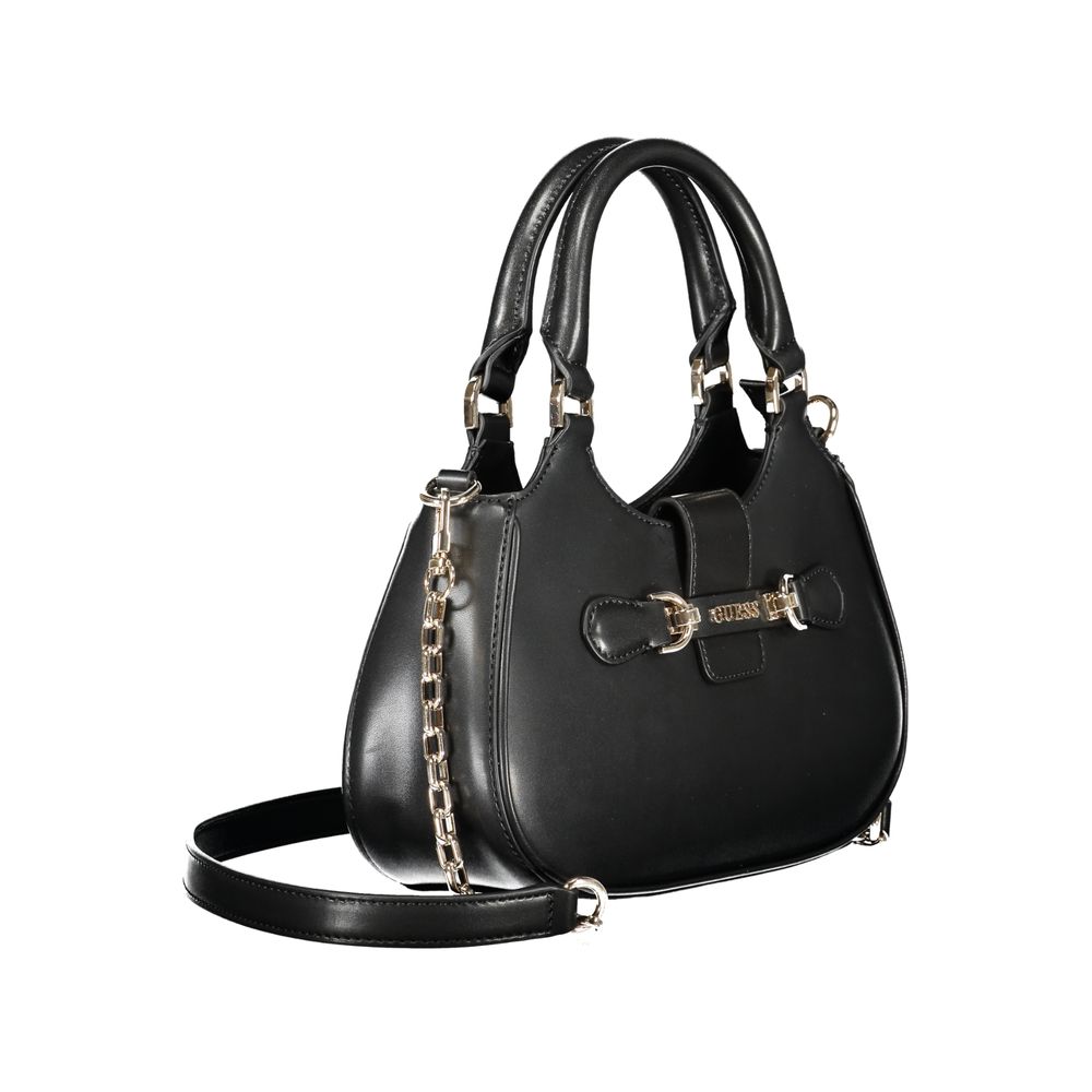 Guess Jeans Black Polyethylene Handbag