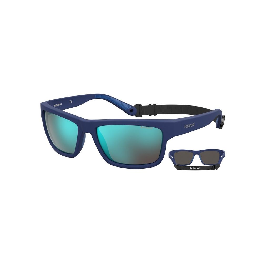 Polaroid Sport Blue Plastic Sunglasses