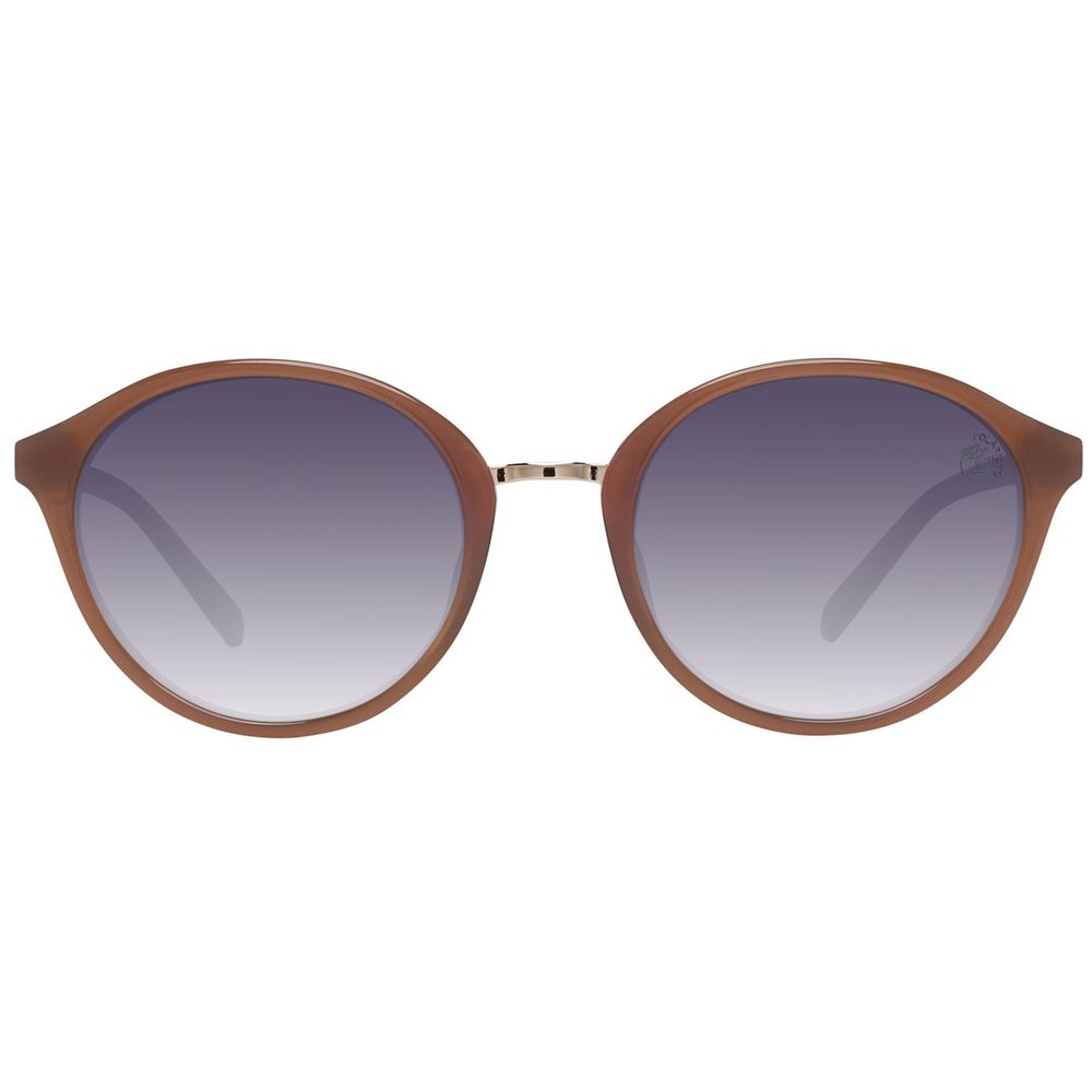 Timberland Brown Plastic Sunglasses