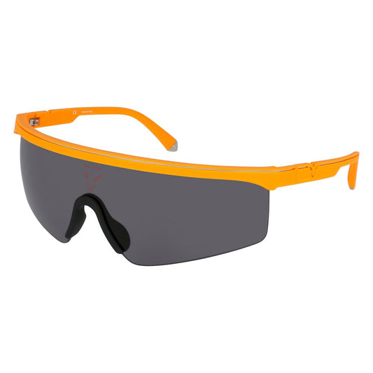 Police Orange Injected Sunglasses