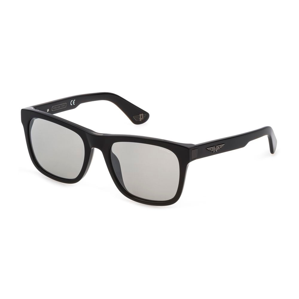 Police Black Plastic Sunglasses