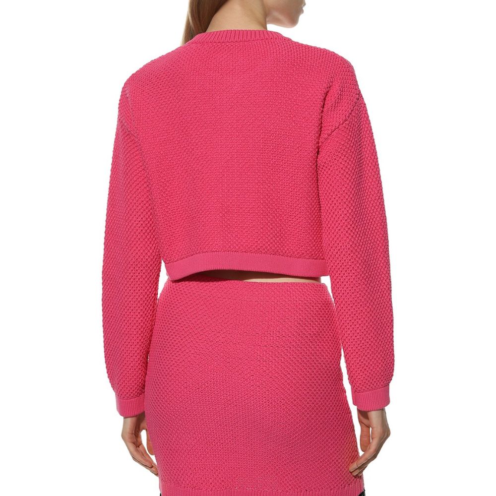 PINKO Fuchsia Cotton Sweater