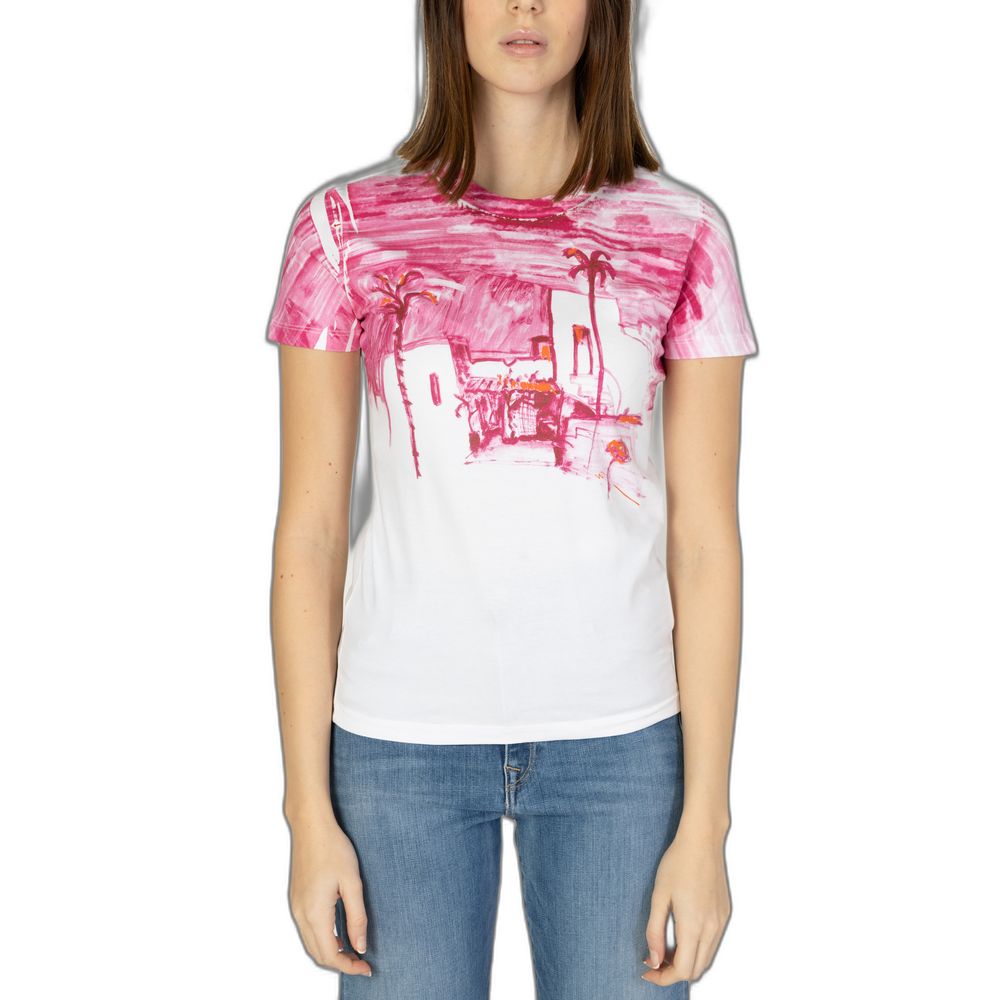 Desigual Multicolor Cotton Tops & T-Shirt