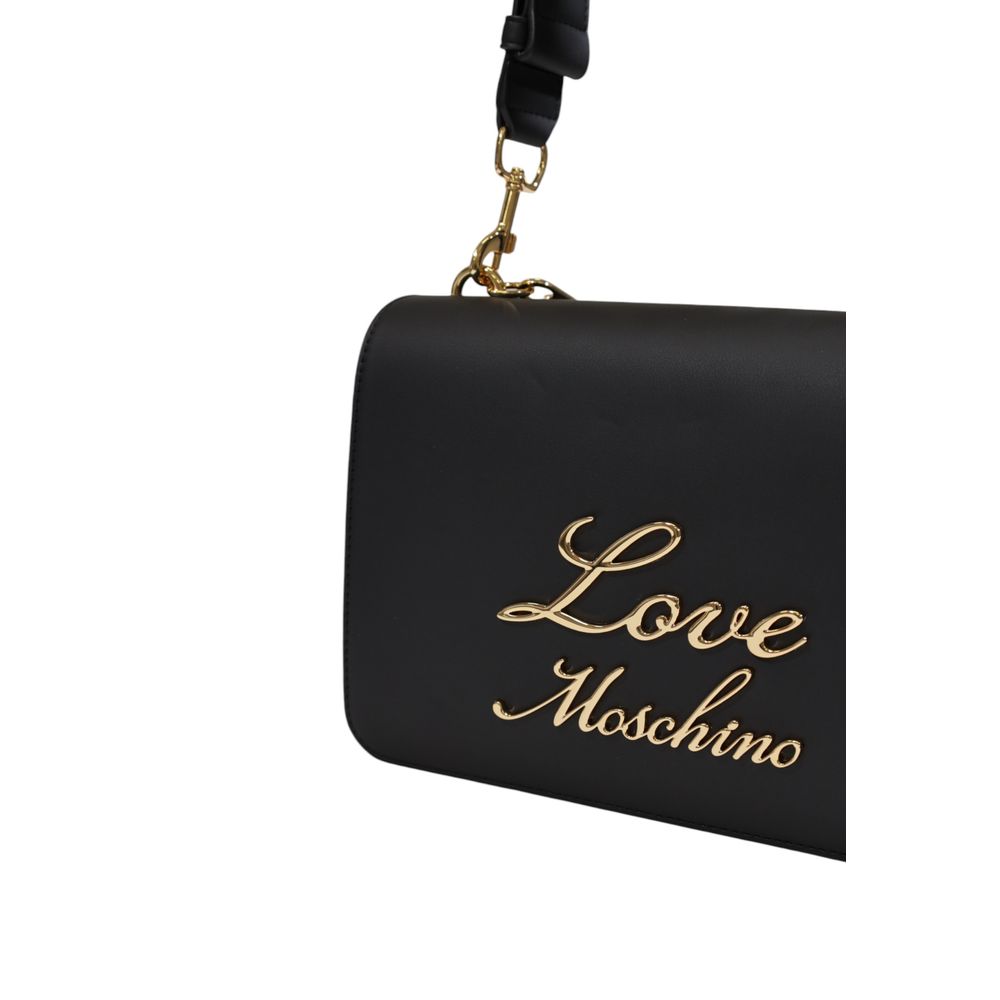 Love Moschino Black Polyethylene Handbag