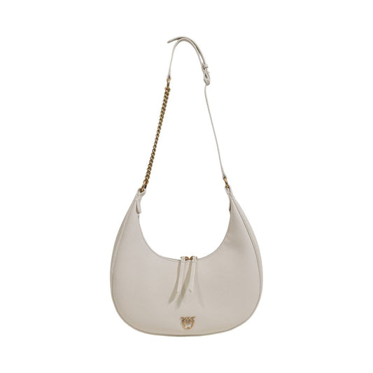 PINKO White Leather Handbag