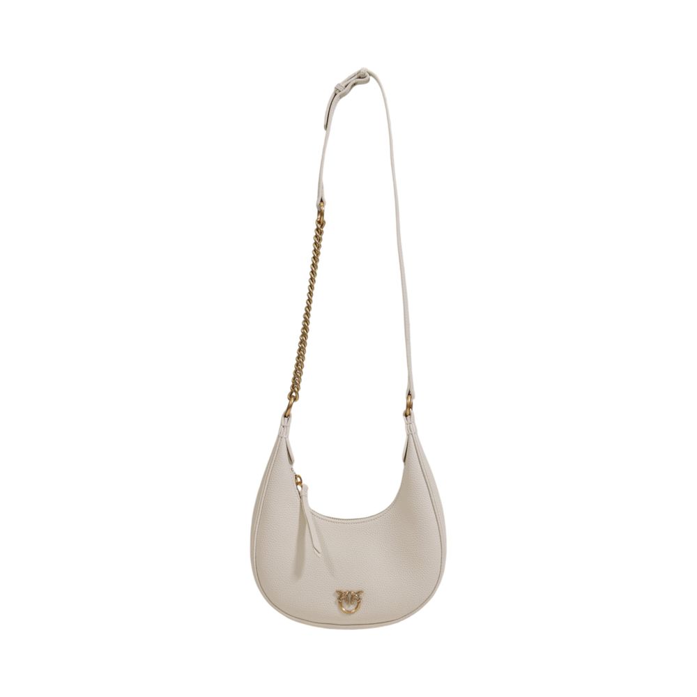 PINKO White Leather Handbag