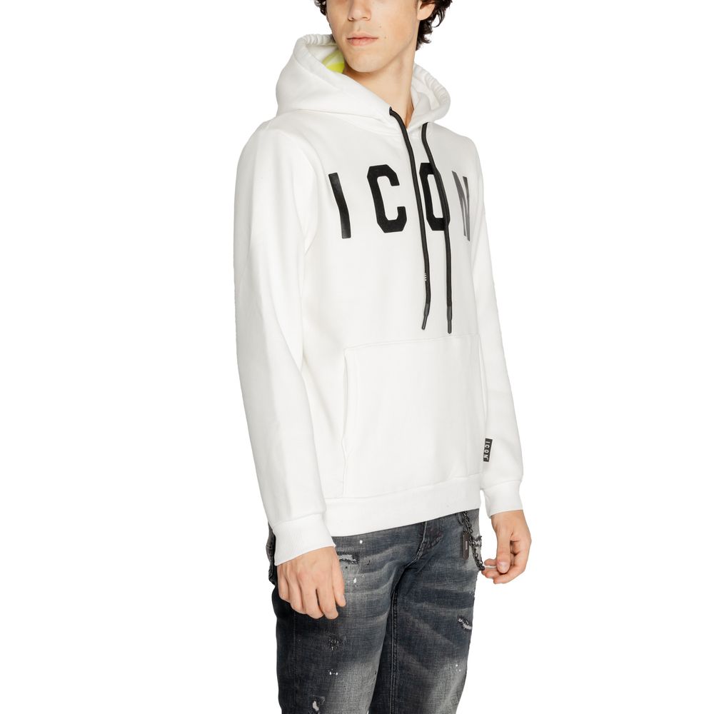 Icon White Cotton Sweater