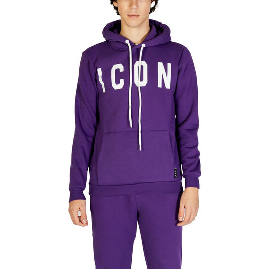 Icon Purple Cotton Sweater